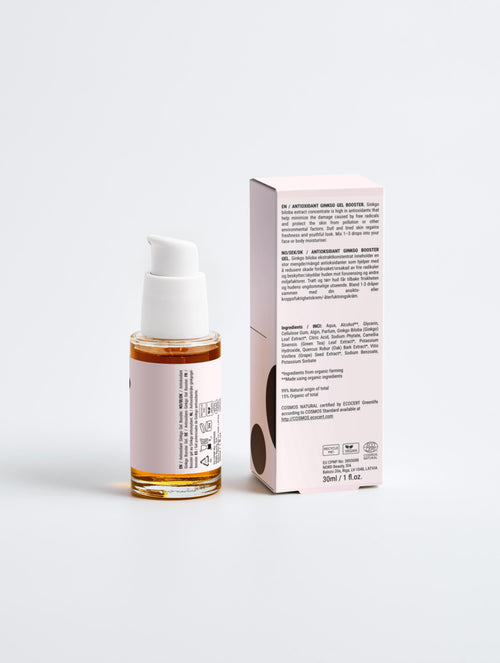 Antioxidant Ginkgo Gel Booster -  30 ml / 1.01 fl oz